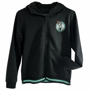 Men’s Boston Celtics Warm Up  Zip-Up Hoodie Jacket